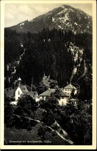 Ak Birkenstein Fischbachau in Oberbayern, Breitenstein