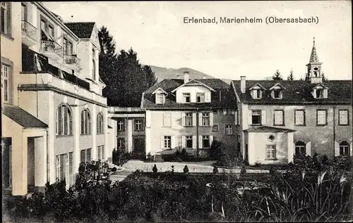 Ak Erlenbad Obersasbach Sasbach in der Ortenau, Marienheim