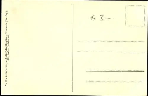 Ak Bad Empfing Traunstein in Oberbayern, Brücke