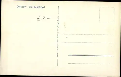 Ak Hellesylt Norwegen, Norangsfjord, Dampfer