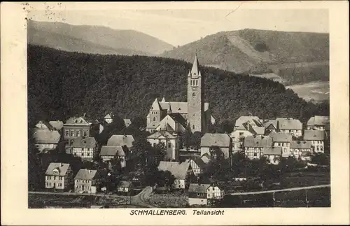 Ak Schmallenberg im Sauerland, Teilansicht