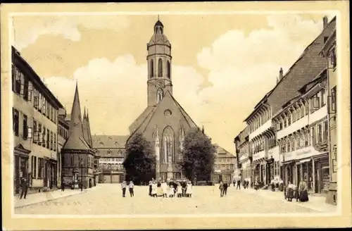 Ak Einbeck in Niedersachsen, Marktplatz