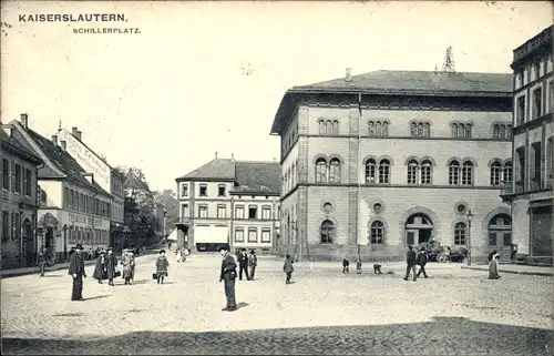 Ak Kaiserslautern in der Pfalz, Schillerplatz