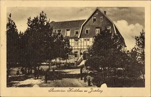 Ak Jesteburg in Niedersachsen, Sanatorium Heidehaus