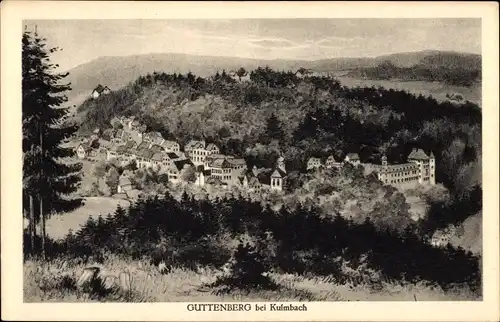 Ak Guttenberg im Frankenwald, Gesamtansicht