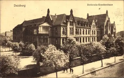 Ak Duisburg im Ruhrgebiet, Bethesda Krankenhaus