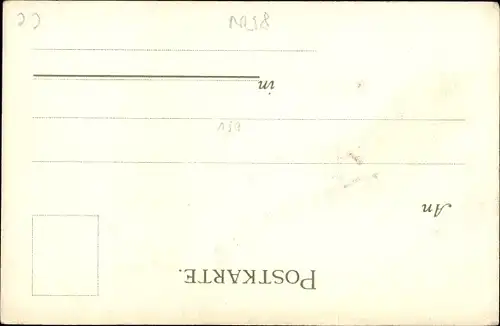 Künstler Litho Mutter, K., Nürnberg in Mittelfranken Bayern, An der Pegnitz