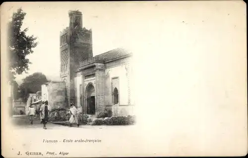Ak Tlemcen Algerien, Französisch-Arabische Schule