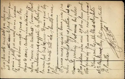 Ak Biskra Algerien, im Palmenhain