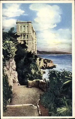 Ak Monaco, Das Ozeanographische Museum