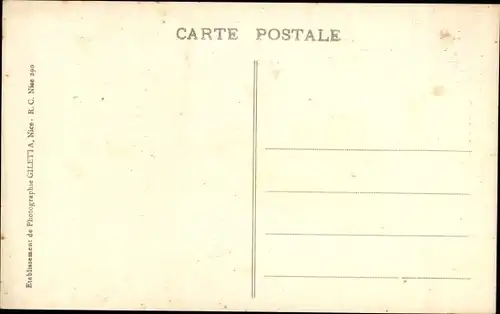 Ak Monaco, The Gardens Blumenallee