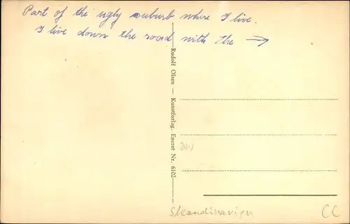 Ak Gentofte Dänemark, Kildegårdsplads