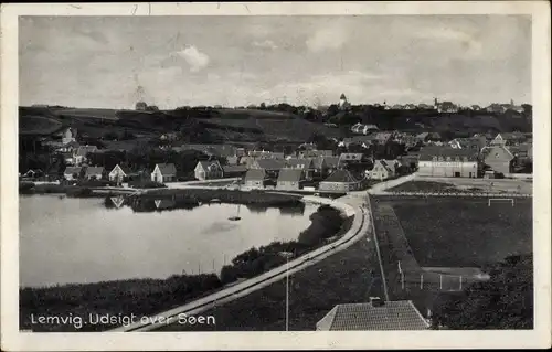 Ak Lemvig Dänemark, Totalansicht