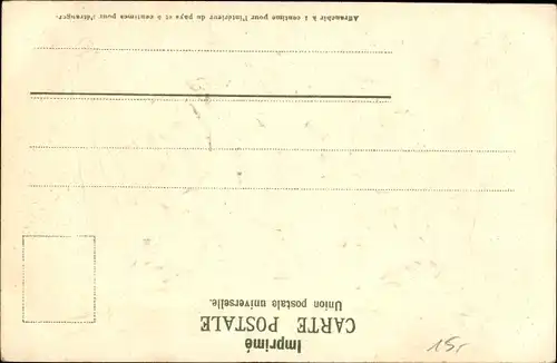 Präge Wappen Ak Royaume de l'Union fait la Force Belgique