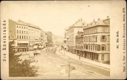 CdV Frankfurt am Main, Die Zeil, Die Rheinlande Nr. 61