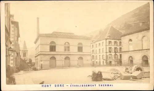 CdV Le Mont Dore Puy de Dôme, Etablissement Thermal, 1874