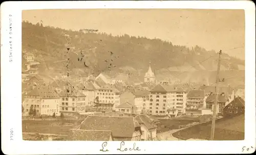 CdV Le Locle Kt Neuenburg, Stadtansicht