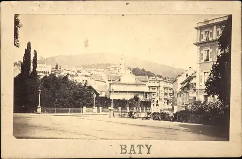 CdV Baden Baden am Schwarzwald, Straßenpartie, Stadtansicht