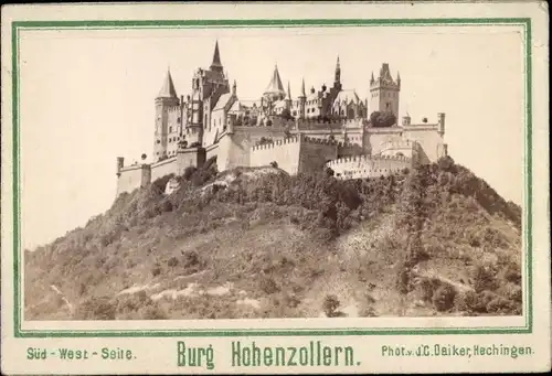 CdV Zimmern Bisingen im Zollernalbkreis, Burg Hohenzollern