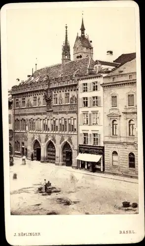 CdV Bâle Basel Stadt Schweiz, Marktplatz, Rathaus