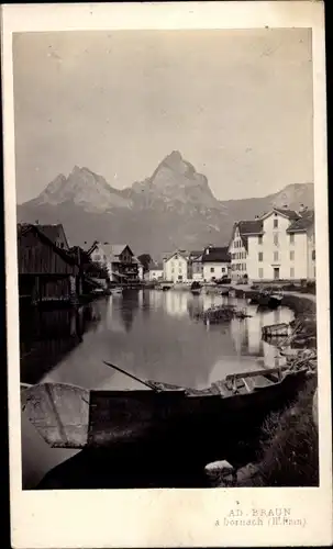 CdV Brunnen Kt. Schwyz Schweiz, Teilansicht, Mythen