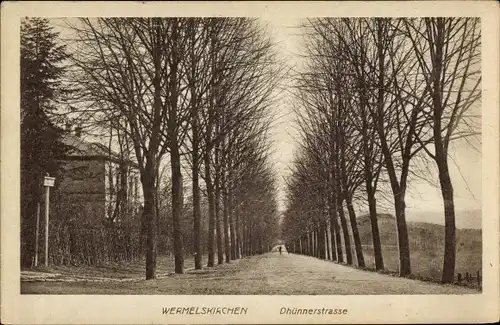 Ak Wermelskirchen im Bergischen Land, Dhünnerstraße