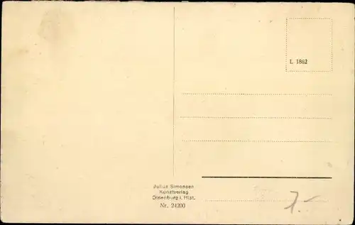 Ak Niechorze Seebad Horst Pommern, Landschaftsmotiv