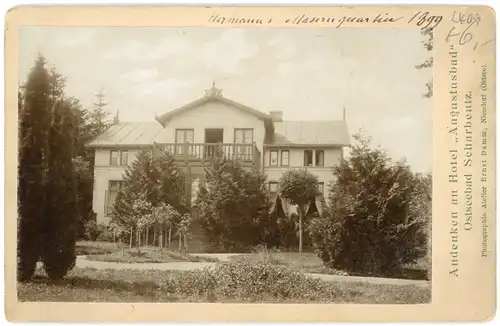 Kabinett Foto Ostseebad Scharbeutz in Holstein, Hotel Augustusbad, Großherzogliche Villa