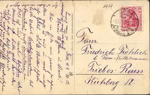 Ak Gera in Thüringen, Johanniskirche