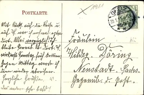 Ak Gera in Thüringen, Ferberthurm