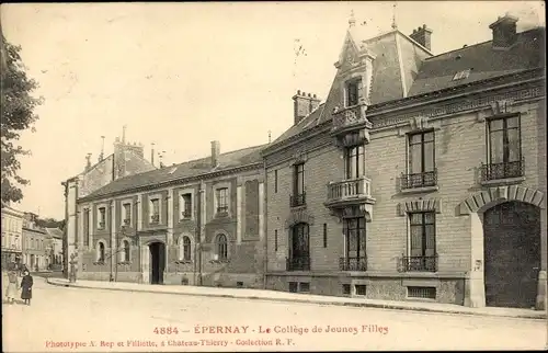 Ak Epernay Marne, Le College de Jeunes Filles