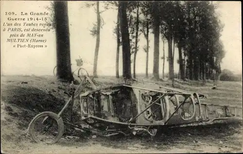 Ak May en Multien Seine et Marne, La Grande Guerre 1914-1918