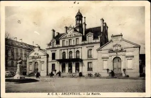 Ak Argenteuil Val d'Oise, La Mairie