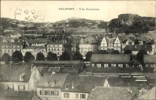 Ak Belfort Beffert Beffort Territoire de Belfort, Gesamtansicht