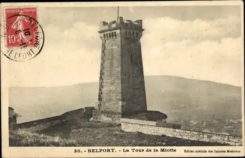 Ak Belfort Beffert Beffort Territoire de Belfort, Tour de la Miotte