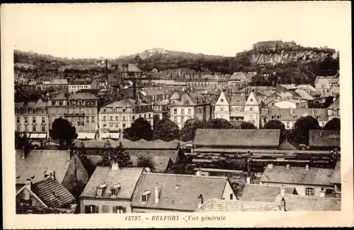 Ak Belfort Beffert Beffort Territoire de Belfort, Gesamtansicht