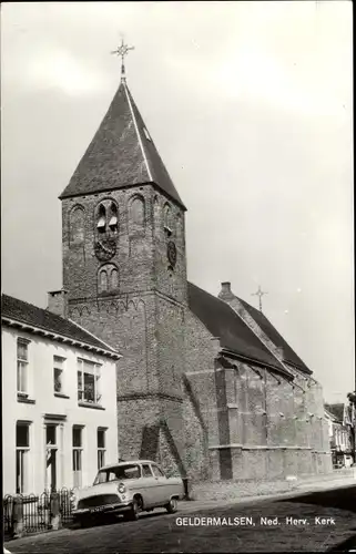 Ak Geldermalsen Gelderland, Niederlande. Rev. Kirche