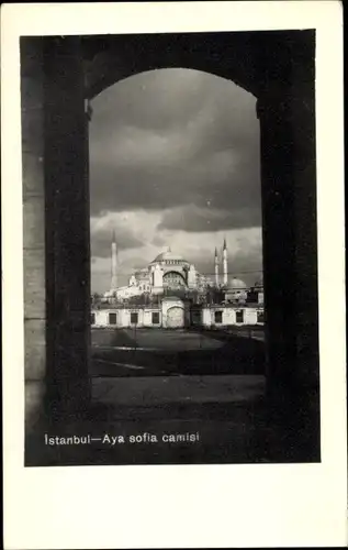 Ak Istanbul Türkei, Aya sofia camisi