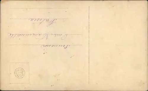 Ak Komponist Pietro Mascagni, Profil, Halstuch