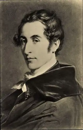 Ak Komponist Carl Maria von Weber, Portrait
