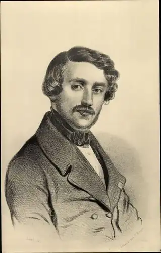 Ak Komponist Gaetano Donizetti, Portrait