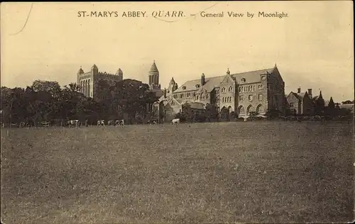 Ak Ryde Isle of Wight England, Quarr, St. Marys Abbey