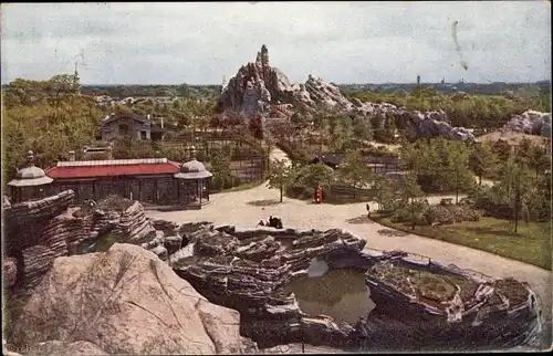 Ak Hamburg Eimsbüttel Stellingen, Carl Hagenbecks Tierpark, Überblick