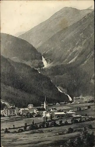 Ak Krimml in Salzburg, Oberpinzgau, Ortsansicht, Kirche