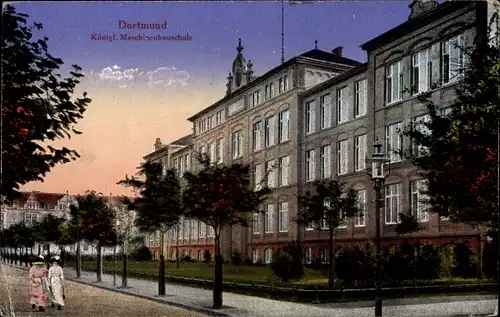 Ak Dortmund im Ruhrgebiet, Königliche Maschinenbauschule