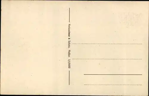 Passepartout Ak Freiberg in Sachsen, Donatsturm, Kirche, Donatsgasse