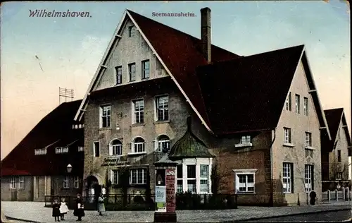 Ak Wilhelmshaven an der Nordsee, Seemannsheim