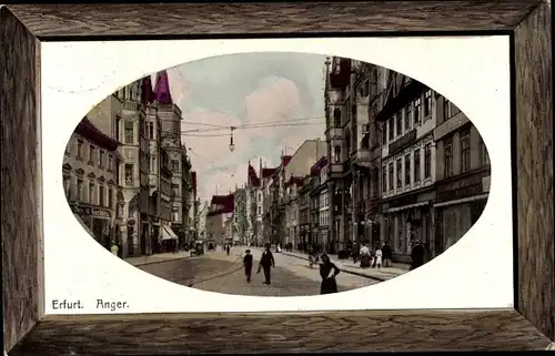 Passepartout Ak Erfurt in Thüringen, Anger