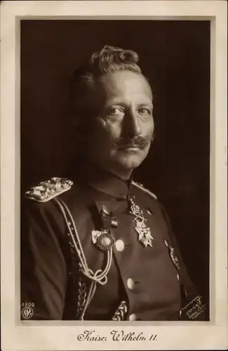 Ak Kaiser Wilhelm II., Portrait, NPG 4809