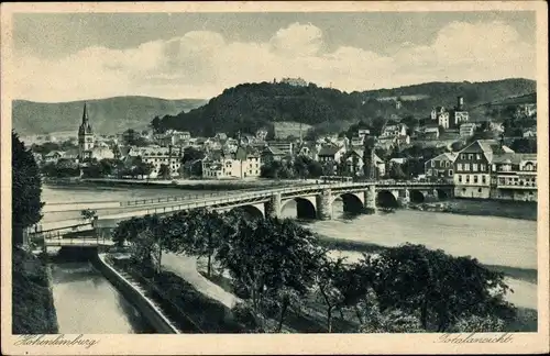 Ak Hohenlimburg Hagen Ruhrgebiet, Totalansicht